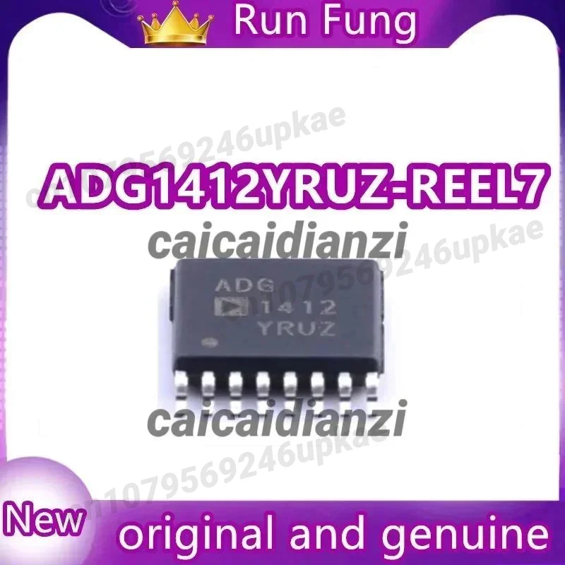 

5Pcs/Lot ADG1412YRUZ-REEL7 ADG1412YRUZ 4 Circuit IC Switch 1:1 1.8Ohm 16-TSSOP New Original