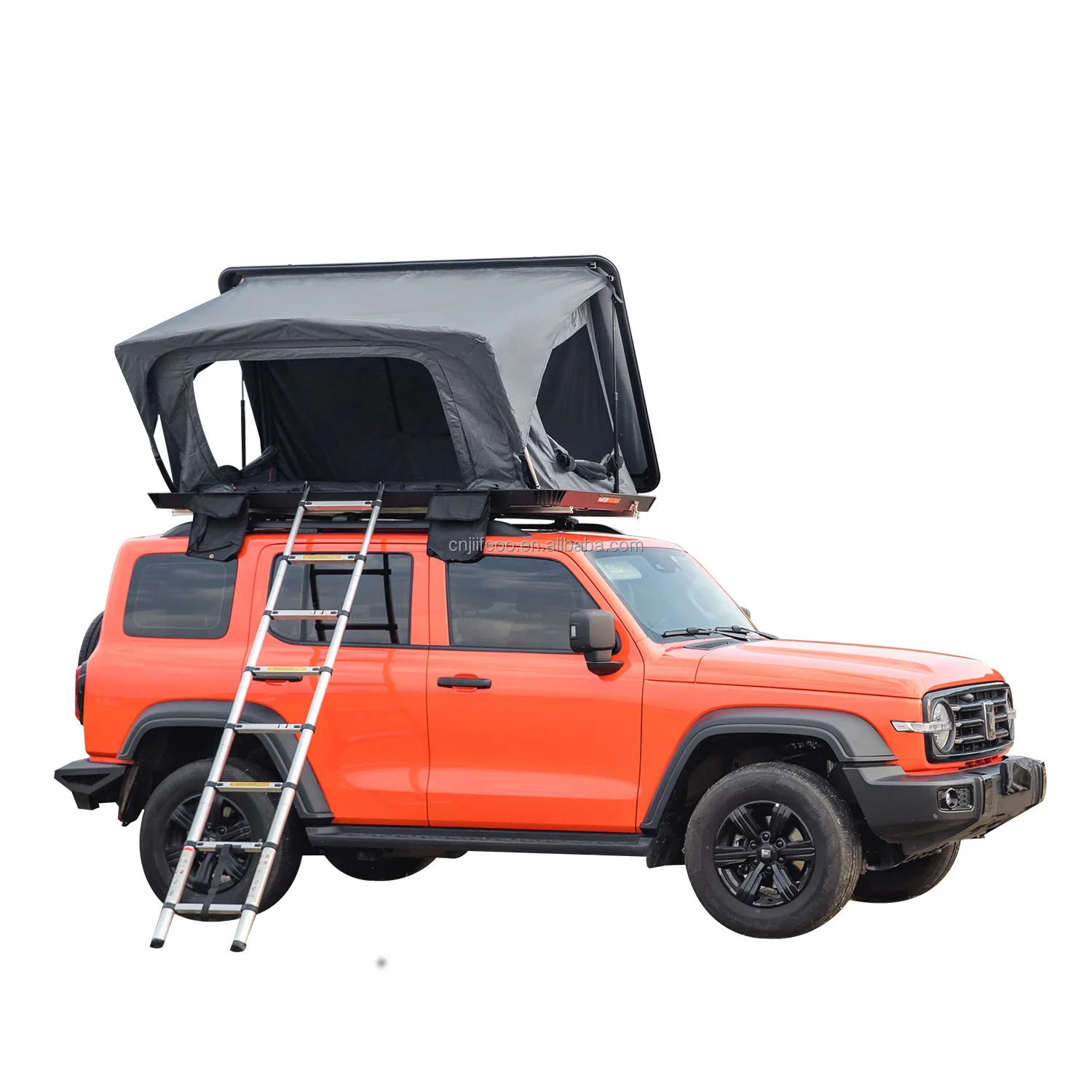 Custom Outdoor Camping Rooftop Car Tent Aluminized Hardcover Folding SUV Pop Up Watertight