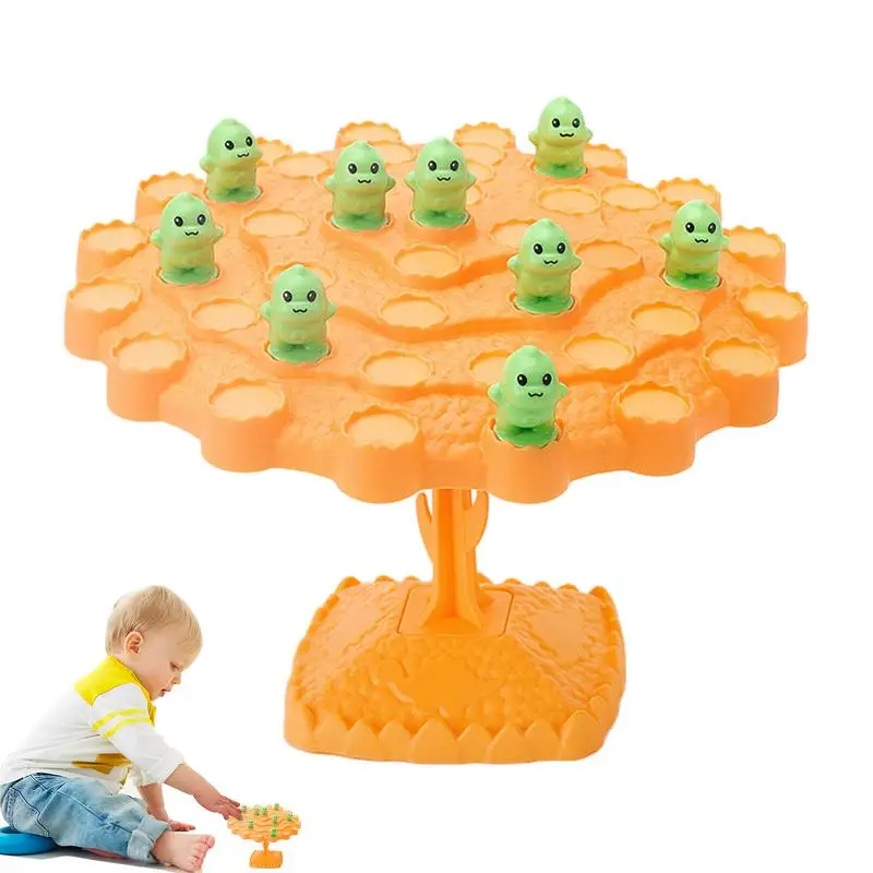 Balancing Tree Game Creative Dinosaur Toy Number Counting Scale Parent-Child Interaction Toy For Kid Toddler Adult Teen