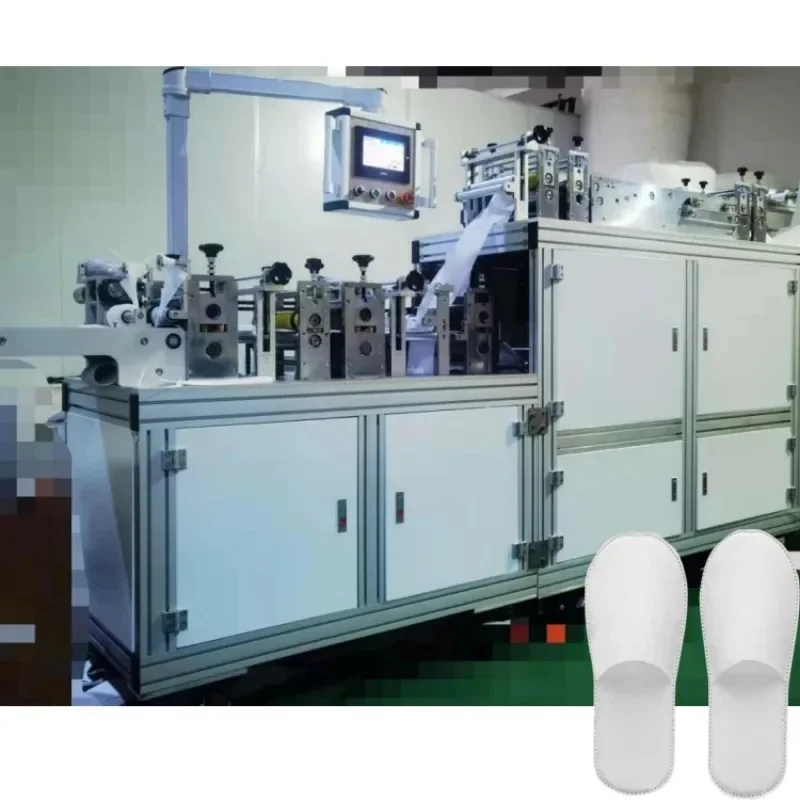 Slipper Making Machine Non Woven Automatic Non-woven Fabrics Cheap Hotel Disposable Supporting Lowest Price