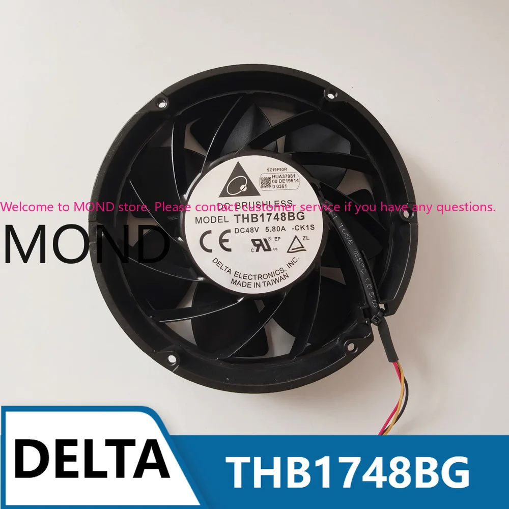 Original Delta THB1748BG DC 48V 5.80A 17CM 17251 for Emerson Huawei Specific Cooling Fan