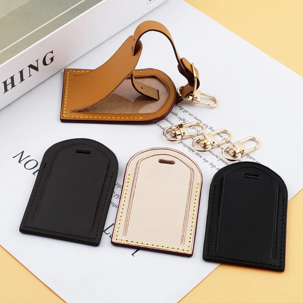 Solid Color Tree Paste Luggage Tag  Multiple Color Options Travel Accessories Women Men Suitcase ID Address Portable Label