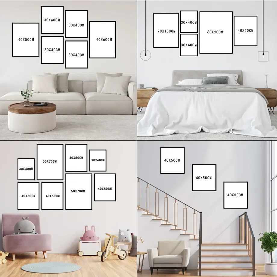 Personalised Name Nail Polish Tech Shapes Wall Art Canvas Painting Nordic Posters And Prints Wall Picture For Beauty Salon Decor