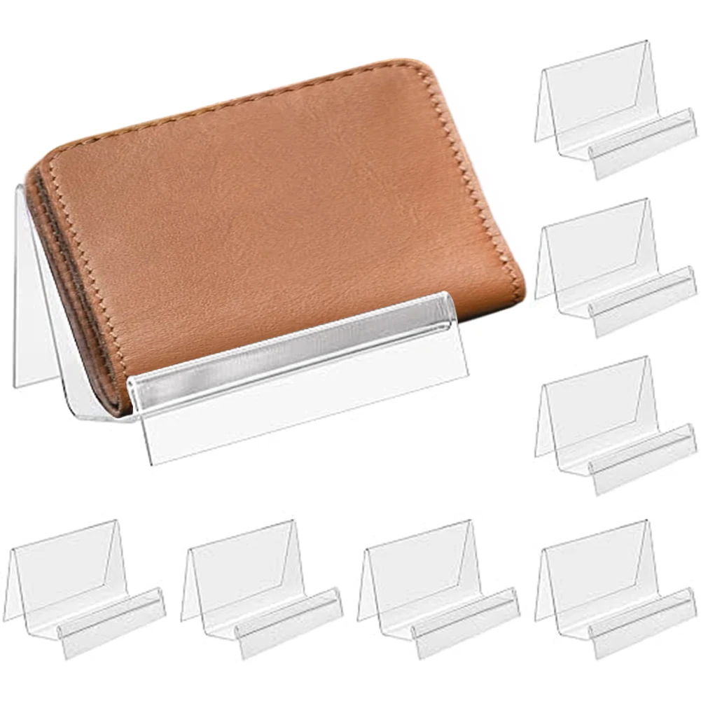 

8pcs/lot Clear Acrylic Handbag Display Stands For Stylish Retail Showcases Acrylic Handbag Display Stands