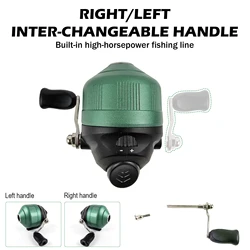 FREE FISHER Carrete Spincast de lanzamiento para agua dulce y salada