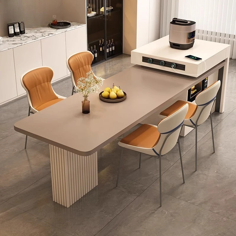 

Dining table integrated household small apartment large apartment kitchen