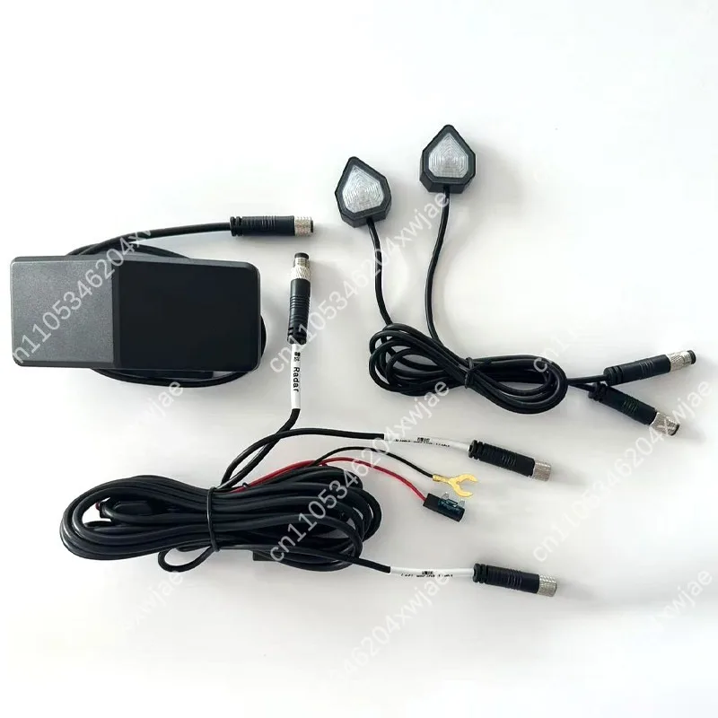 

Motorcycle Safety Radar 24G, Comprehensive Blind Spot Detection, 15M Range Lane Change Warning