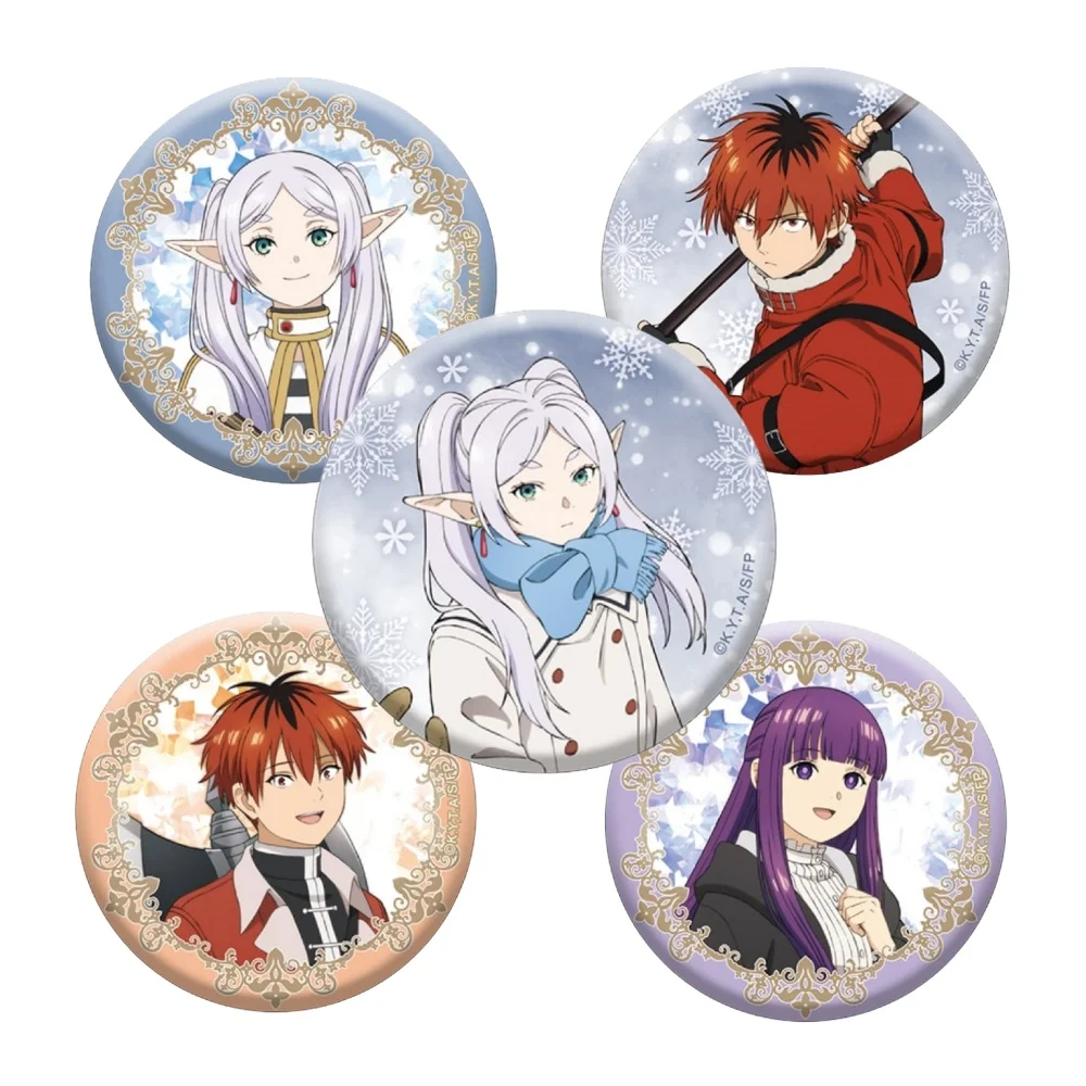 New Frieren: Beyond Journey's End- 58mm Anime Himmel Sousei Acrylic Stand Figure Key Ring  Badge cute Fans Gift