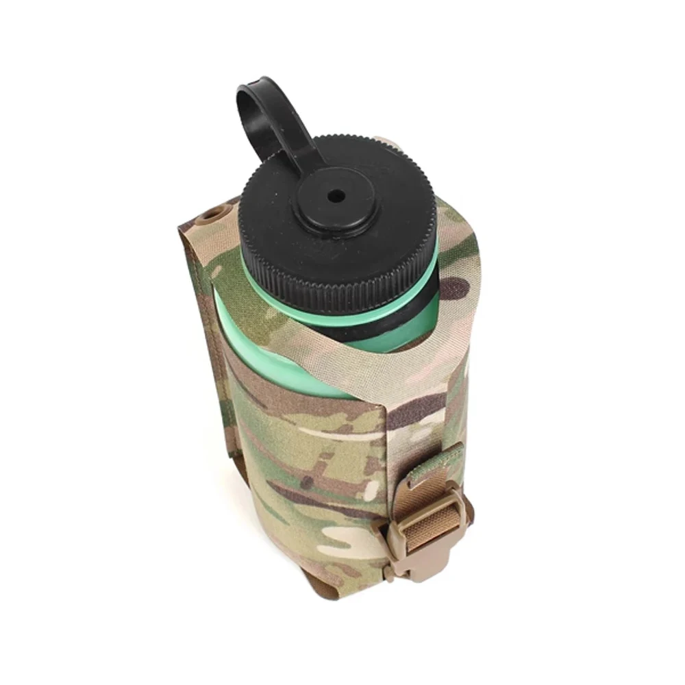 Tactical 32oz Water Bottle Pouch Lightweight Bottle Holder Carrier Molle Pouch Side Release Buckle Fastener Hunting Accessories
