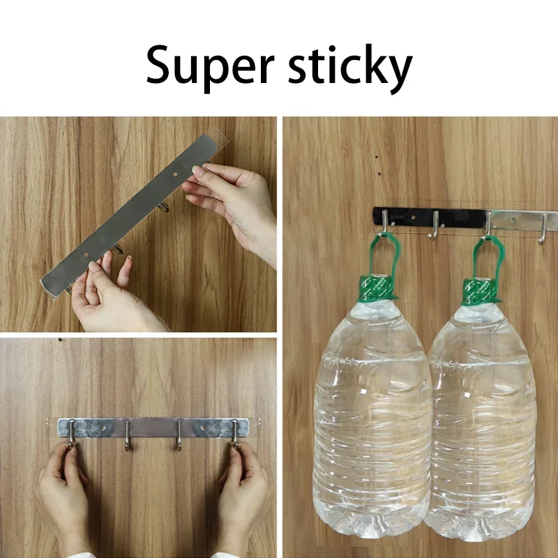 Perfect for Kitchen and Bathroom Double Sided Waterproof Adhesive Tape Versatile Reusable Double Sided Waterproof Adhesive Tape