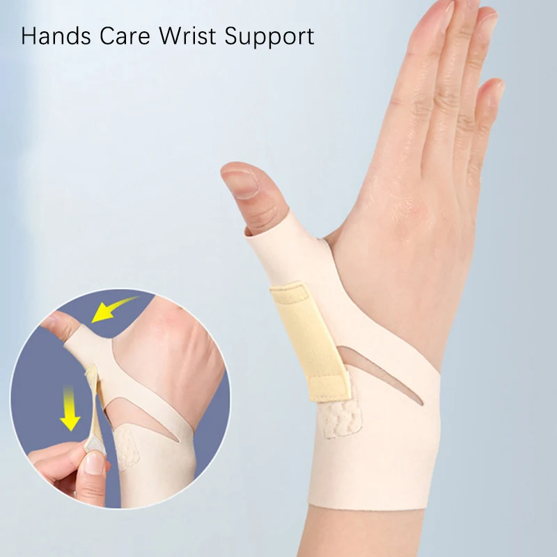 Wrist Support Gloves Thumb Wrist Guard Wrist Brace Strap Compression Sleeve Sprains Joint Pain Tenosynovitis Arthritis Protector