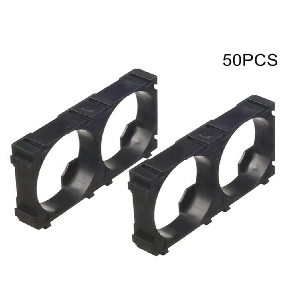 50pcs 26650 Lithium Cell Spacer Doppel batterie halterung Batterie pack halterung für DIY feste Batterie