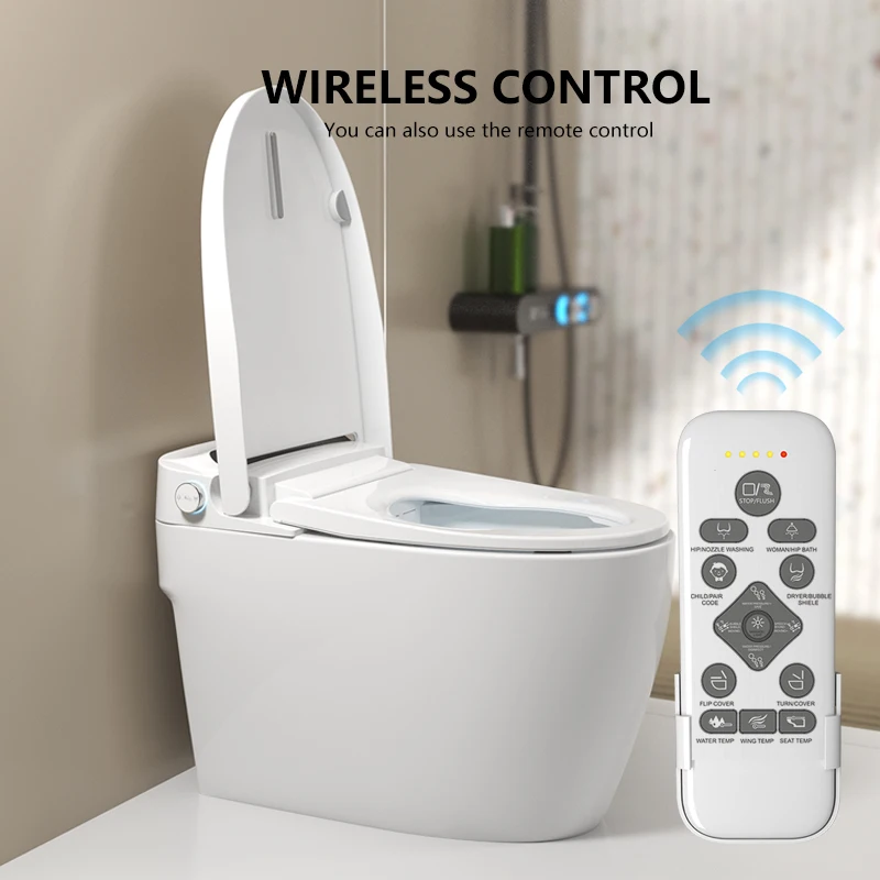 Cupc Best Price Bowl Intelligent Remote Wc Pissing Automatic Porcelain Smart Toilet