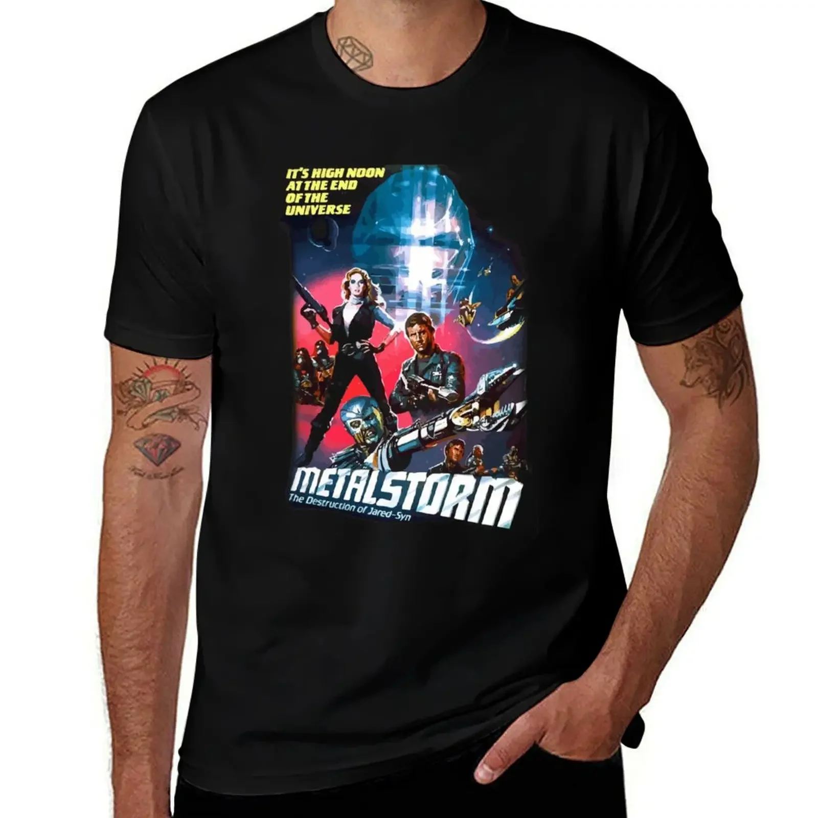 

metal storm T-Shirt sublime summer 2025 summer top new edition mens white t shirts