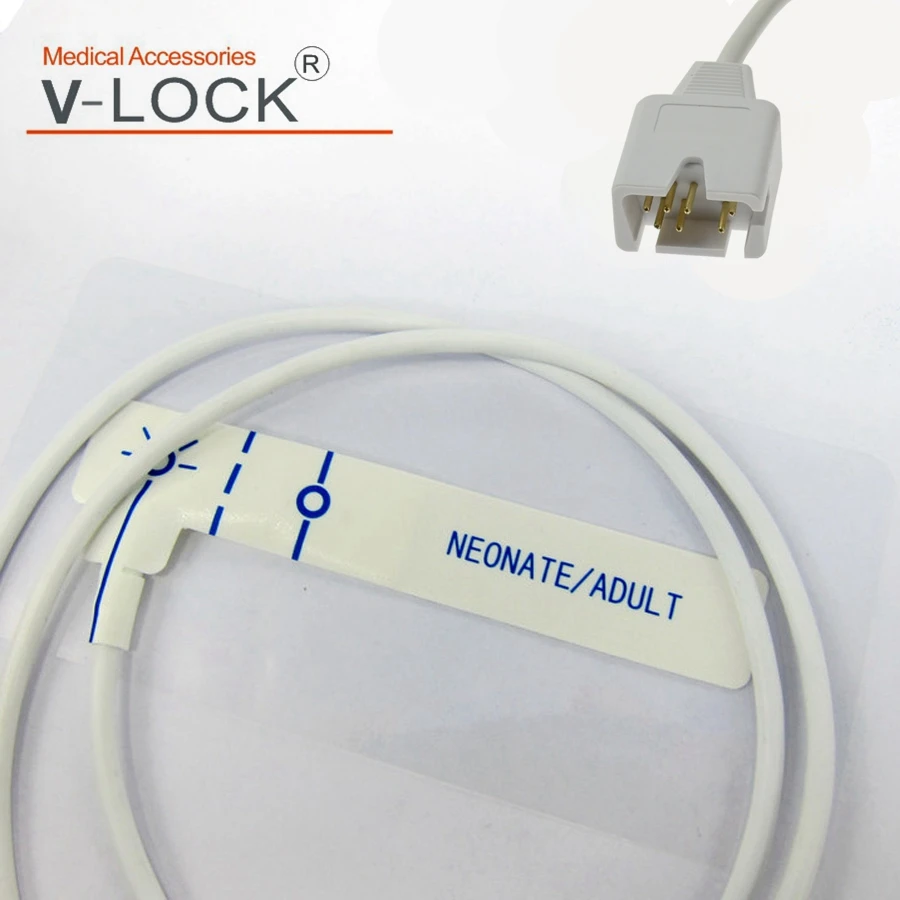 2024V-LOCK High Quality Disposable sensor with PE SIZE:Adult/Infant for MASSIMO LNCS