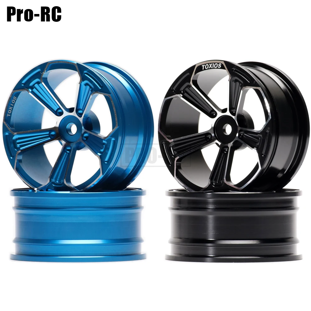 

4Pcs Aluminum Alloy 5 Spoke Wheels Hub Rim For 1/10 On-Road Drift Sakura Tamiya Traxxas HSP HPI Kyosho RedCat RC Car Part