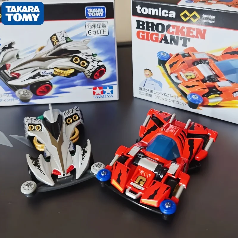 

Original Tomica Premium Unlimited Die-Cast Cars, Let'S & Go!! Brocken Gigant (Red) & Ray Stinger Car Model Toy Birthday Gifts