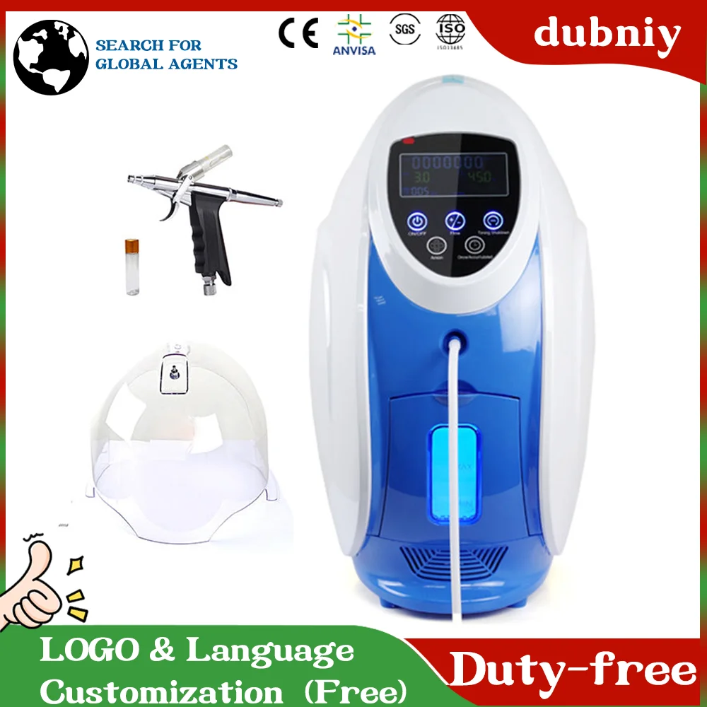 

O2 To Derm Jet Oxygen Infusion Dome Facial Therapy Anion Generato Skin Mouisture Acne Removal Oxygen Spray Jet Facial Mask