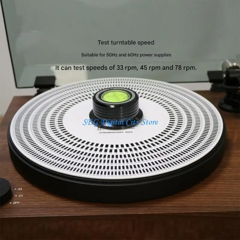 

U75B Профессиональный тестер оборотов фонографа с акриловым датчиком. Улучшение характеристик проигрывателя.