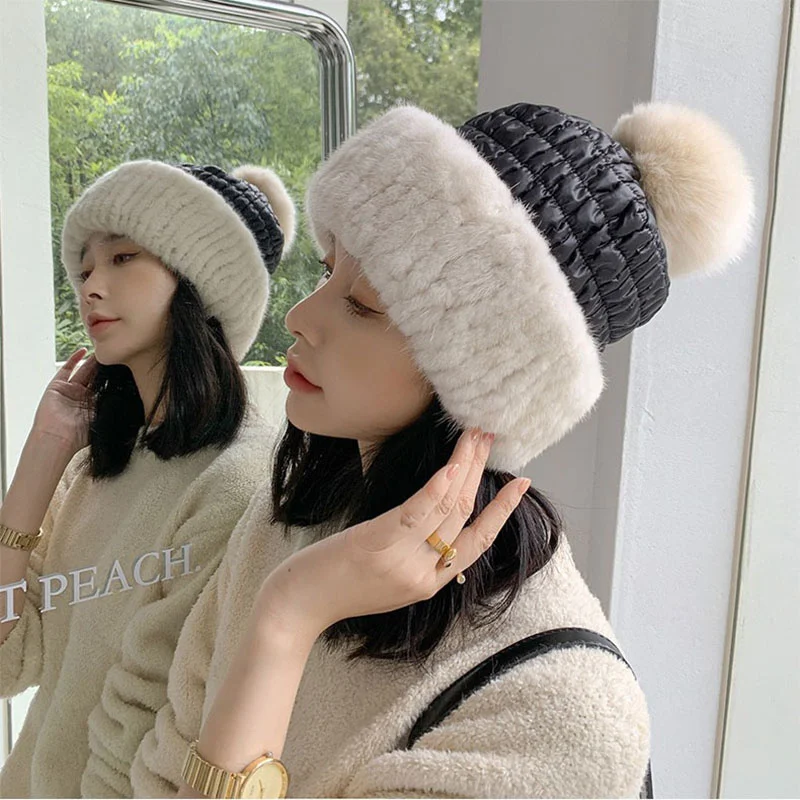 chapeau-elastique-coreen-pour-femme-coton-epaissi-beret-tisse-chaud-mode-loisirs-d'hiver-chapeau-de-ski-en-plein-air-nouveau-2023