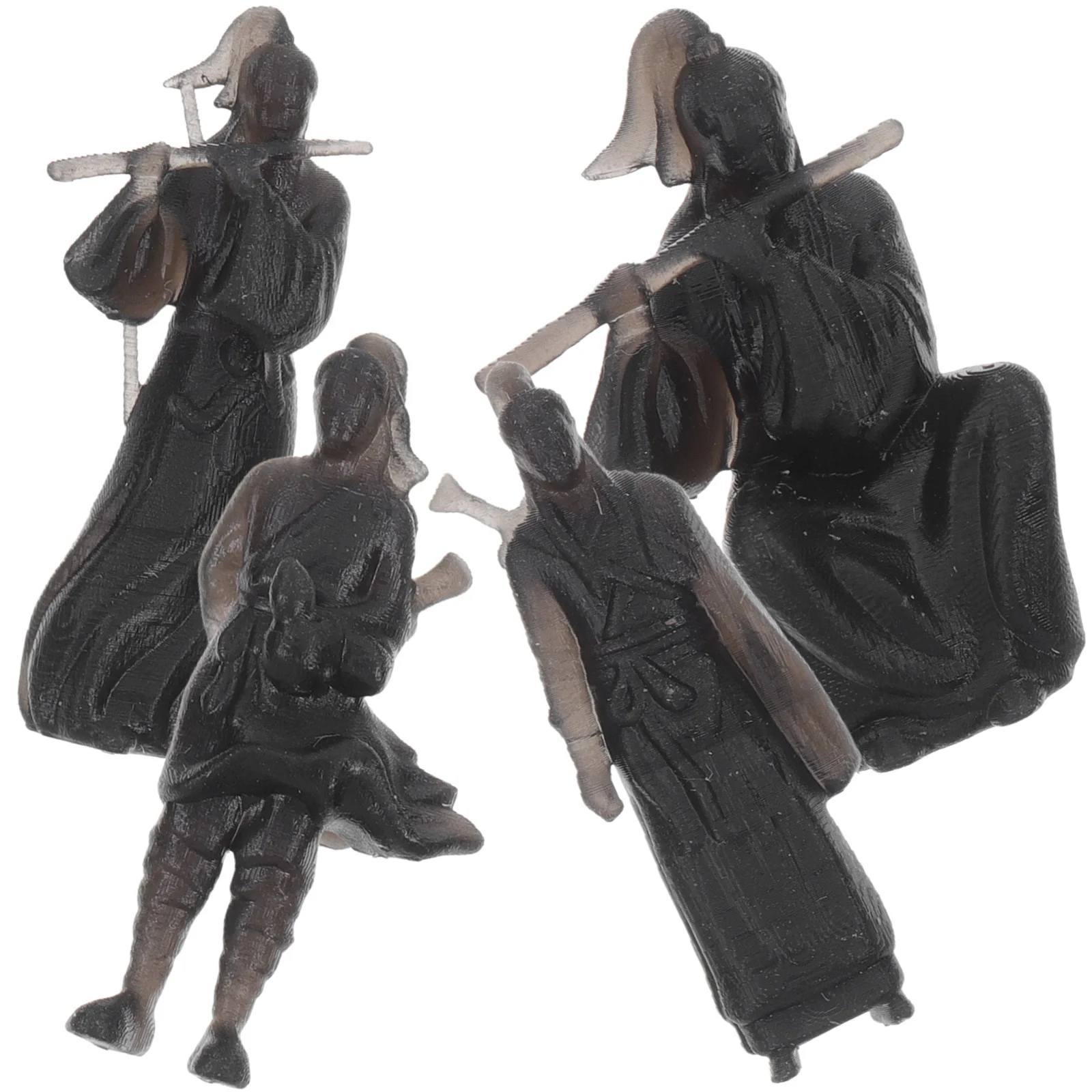 

Figurines Micro Landscape Man Resin Miniature Ancient Figure Ornaments Office Miniatures
