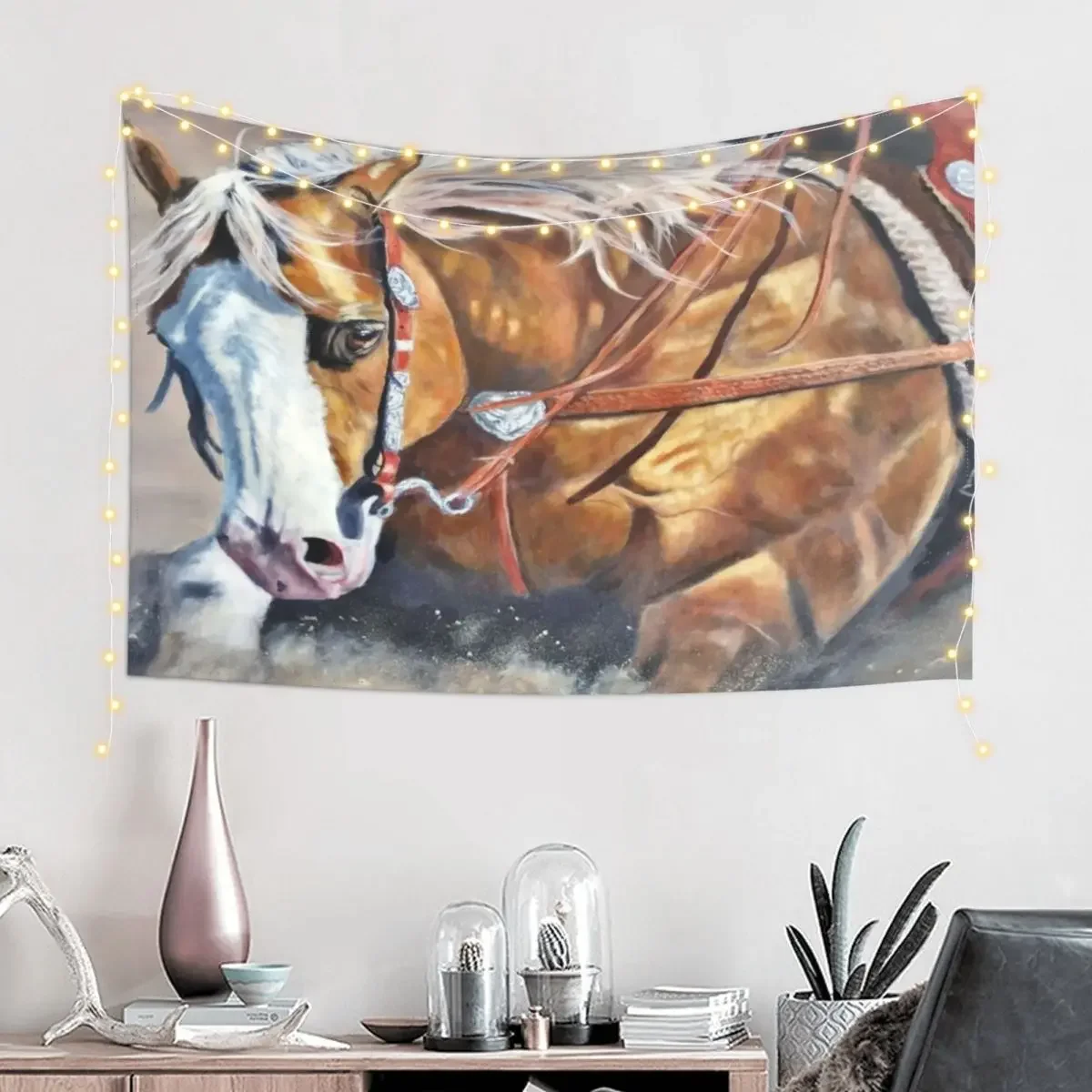 Reining Horse Tapestry Bedrooms Decorations Decoration Wall Decorative Wall Murals Tapestry