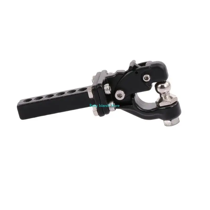 

K92D Metal Remote Control Crawlers Trailer Hook Simulation Rock Climbing Tow Hook Drop Hitch Receiver for SCX10 1/10 Scale