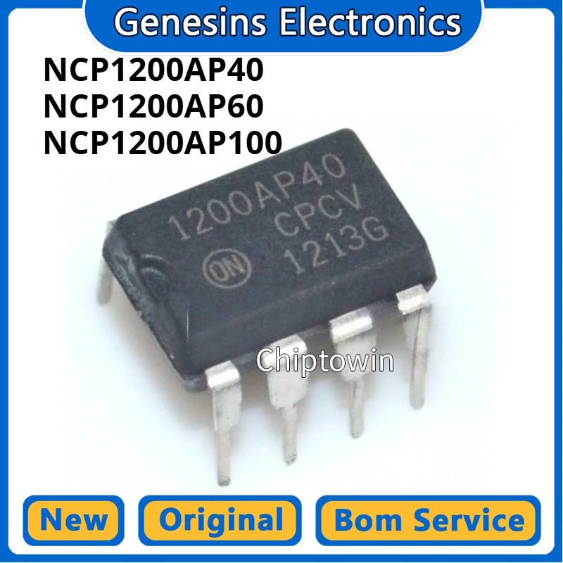 5/50/500 pcs NCP1200AP40 NCP1200P60 NCP1200AP100 NCP1200AP60 DIP-8 Power Management IC W7