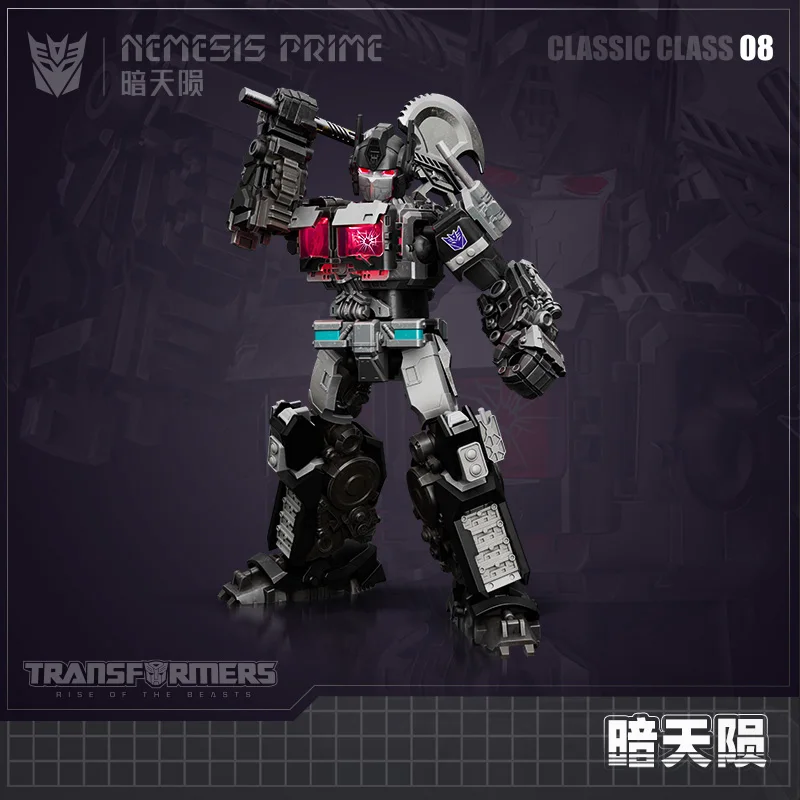 

New Blokees Transformation Nemesis Prime Bumblebee Optimus Prime Mirage Megatron Scourge Block Action Figure Movie Doll Toy