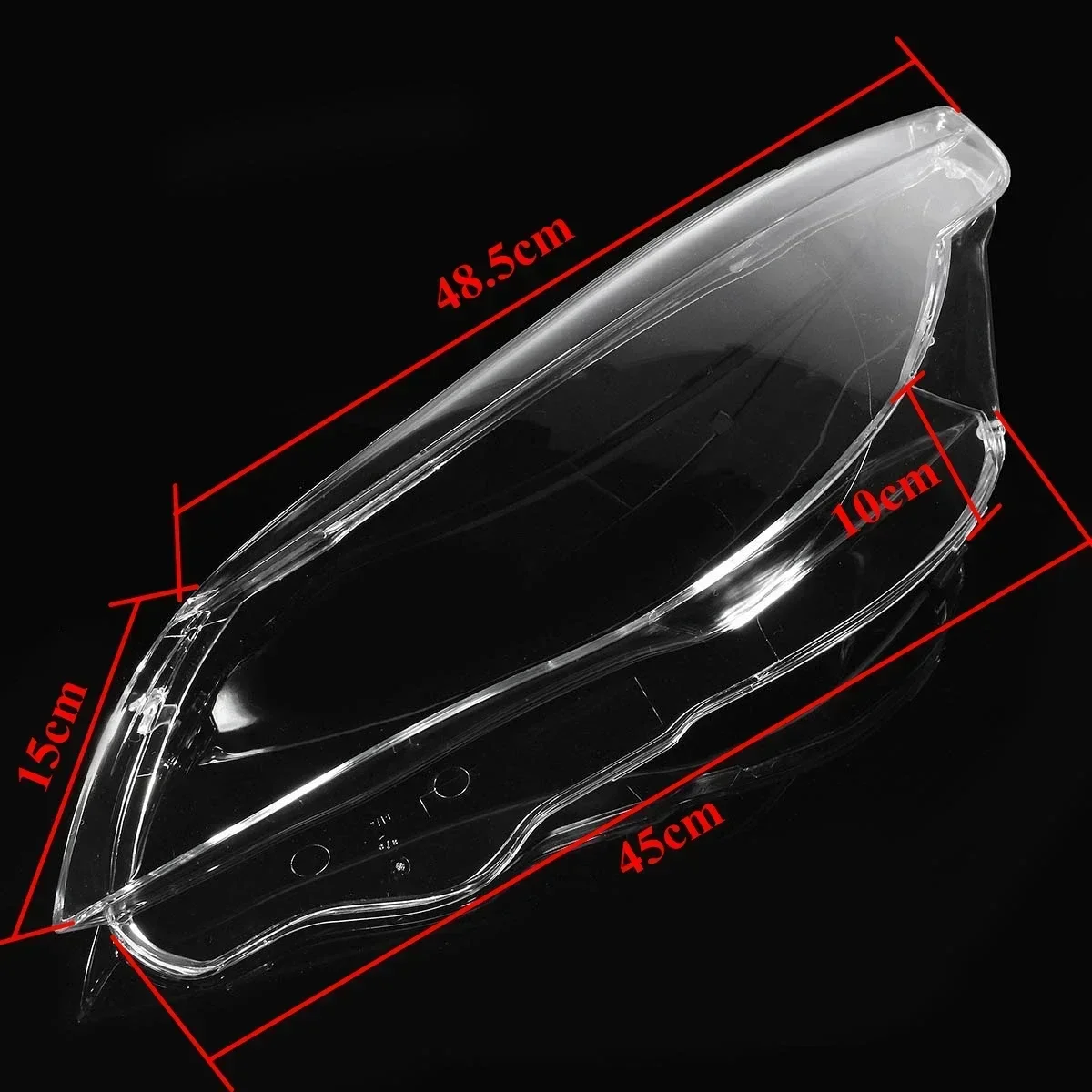 Right&Left Car Headlight Lens Glass Lampcover Cover Lampshade Shell For BMW E60 E61 25I 530I 545I 550I 2003-2010 Headlight Cover