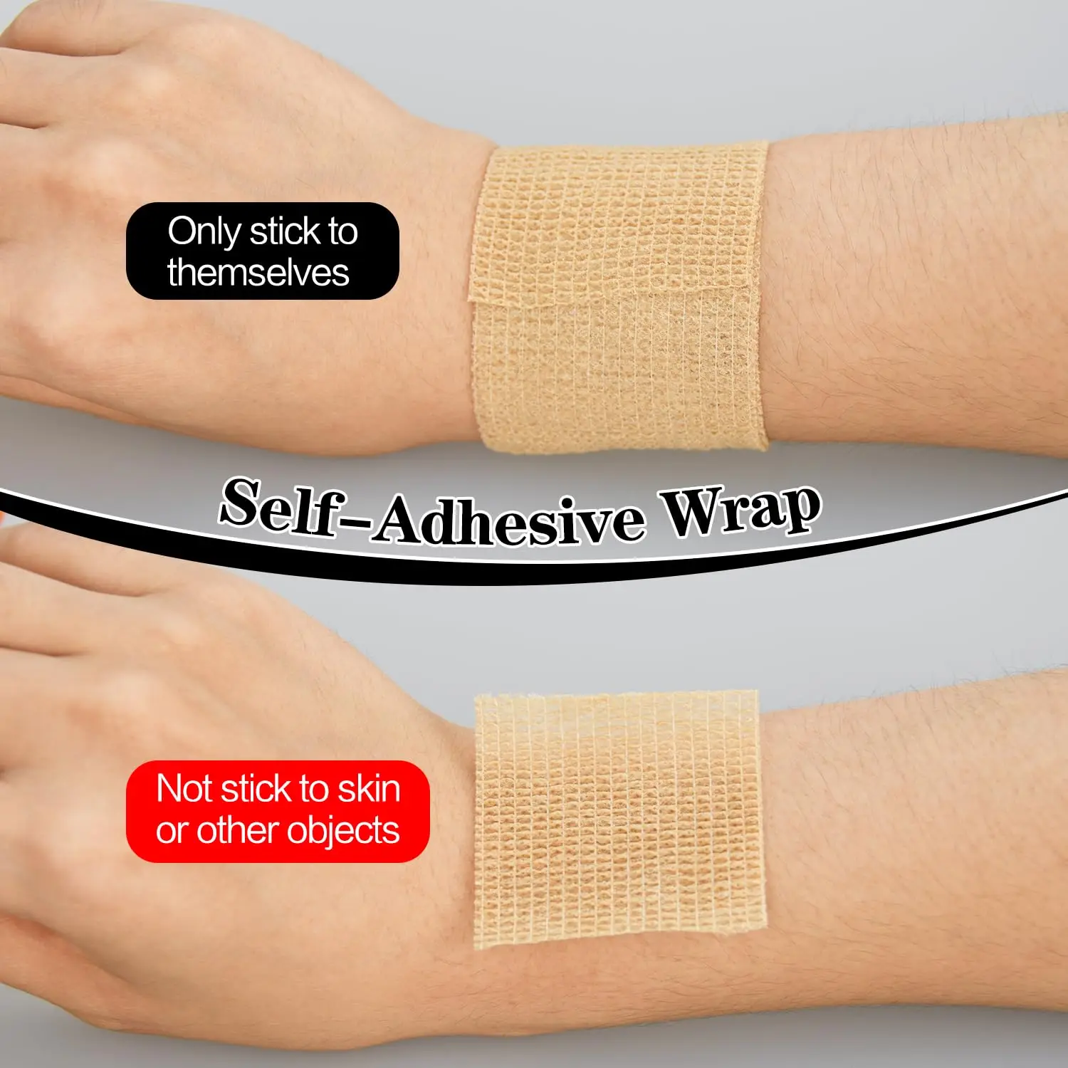 Elastic Self Adhesive Bandage 5cm*4m for Handle Tube Tightening Tattoo Accessories Gauze Tape First Aid Tool