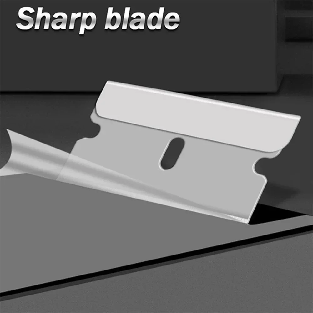 Multi-Purpose Scraper Set Steel Single Edges Blades Scraper Window Clean Paint Tool With 10 Blades