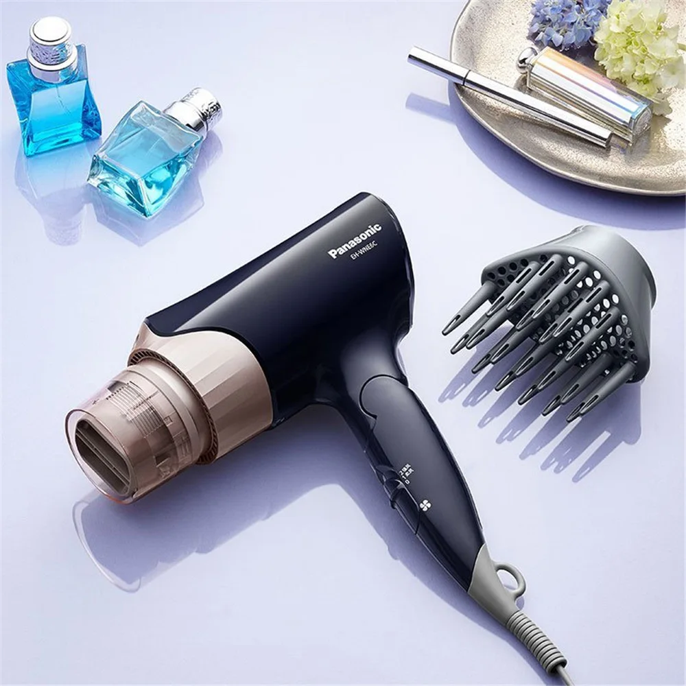 Panasonic Hair Dryer 1700W Negative Ion Hair Care Hot & Cold Dual Outlet 6 Modes Diffusion Nozzle Home Salon Hair Dryer