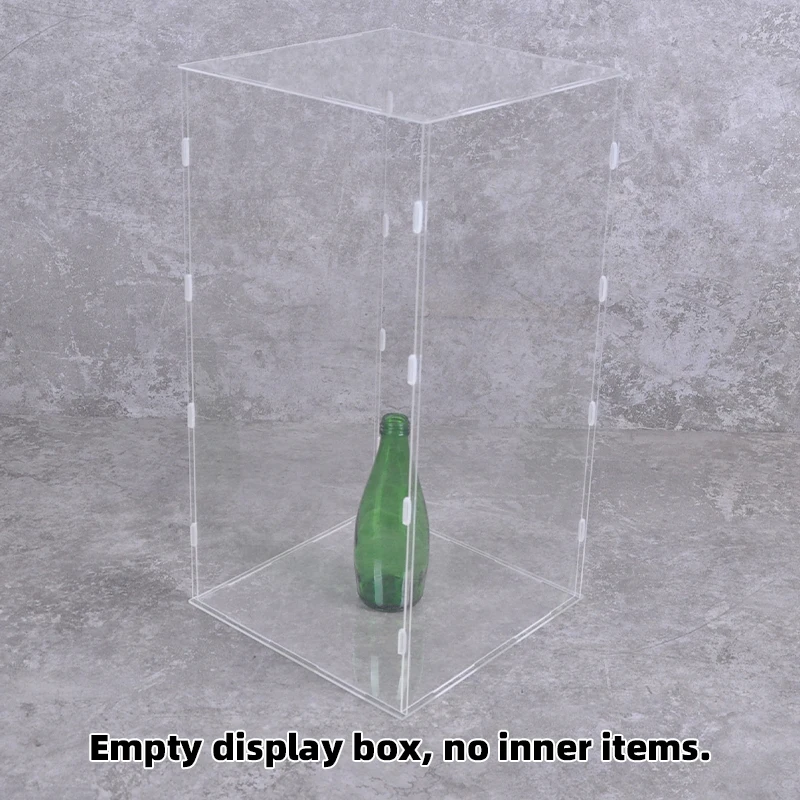 Self-assembly Full Clear Acryl - Figure Display Box ulasan dan harga