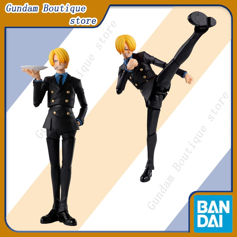 

Оригинальная фигурка Bandai SHF ONE PIECE Sanji -ROMANCE DAWN- (аниме), коллекционная, с подвижными суставами, модель, игрушка, украшение, подарок для детей