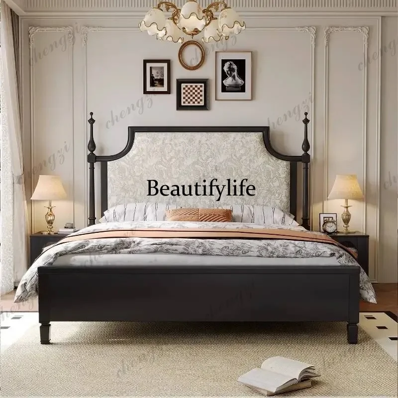 E182 Couples Decoration Double Bed Frame Clearance Bunker Headboards Double Bed Loft Luxury Letto Matrimoniale Furniture Home