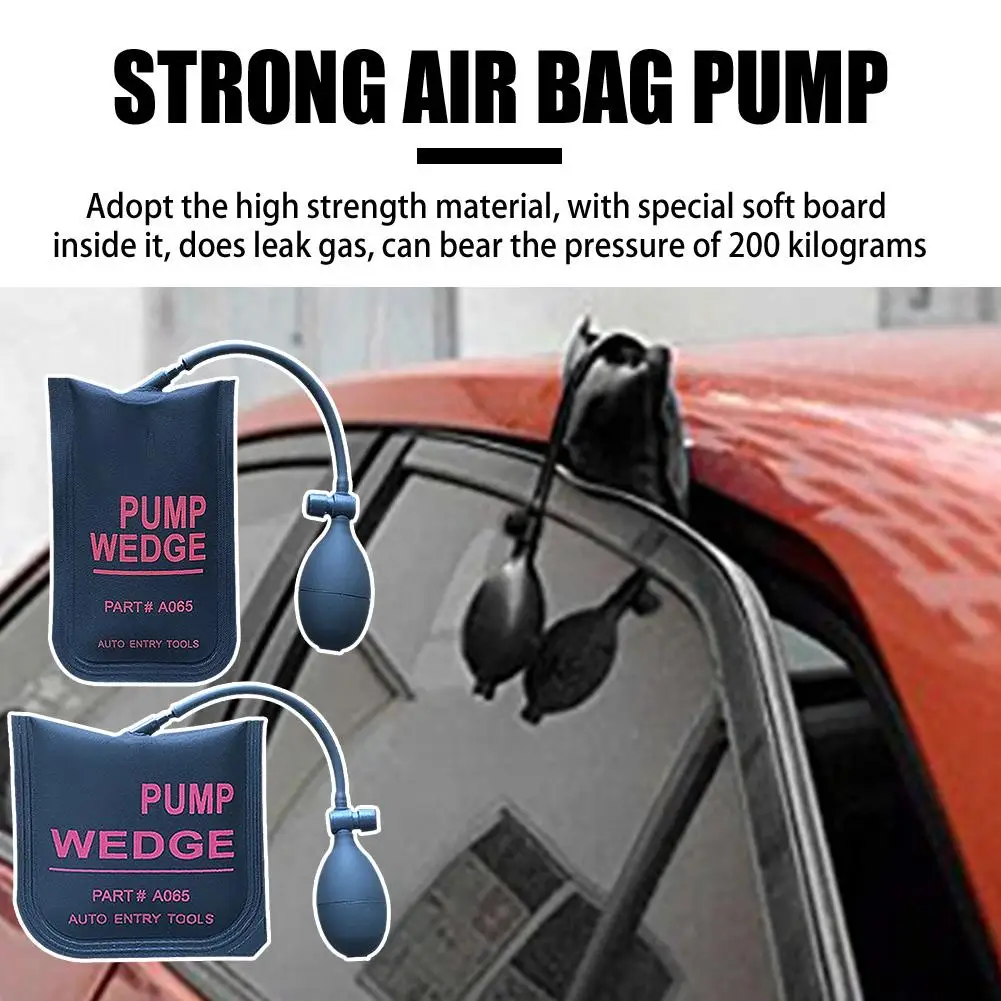 Air Wedge Bag Strong Air Bag Pump Professional Leveling Kit Locksmith Supplies Tool Auto Window Repair Auto Air Wedge