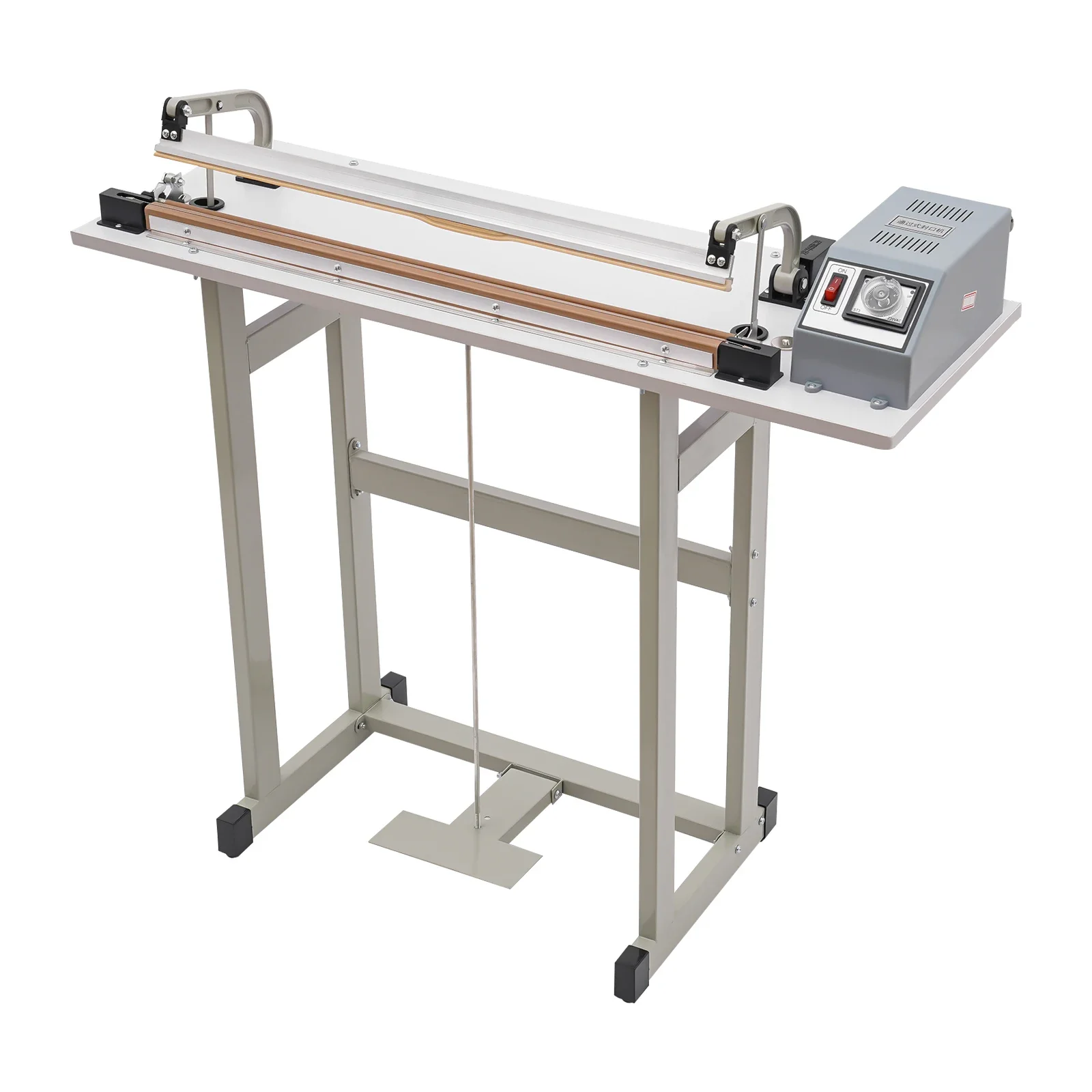 Машина для термосварки педалей ног мощностью 850 Вт Максимальная длина запечатывания 22,83 дюйма для пищевой промышленности, медицинской промышленности и т. д.