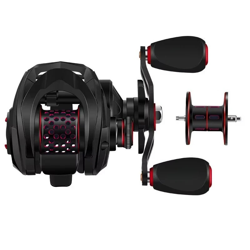 

TS3000 All-Metal 8+1BB Speed Ratio 7.3:1 8kg Max Resistance Baiting Reel Seawater Freshwater Multi-Scene Fishing Casting Reel