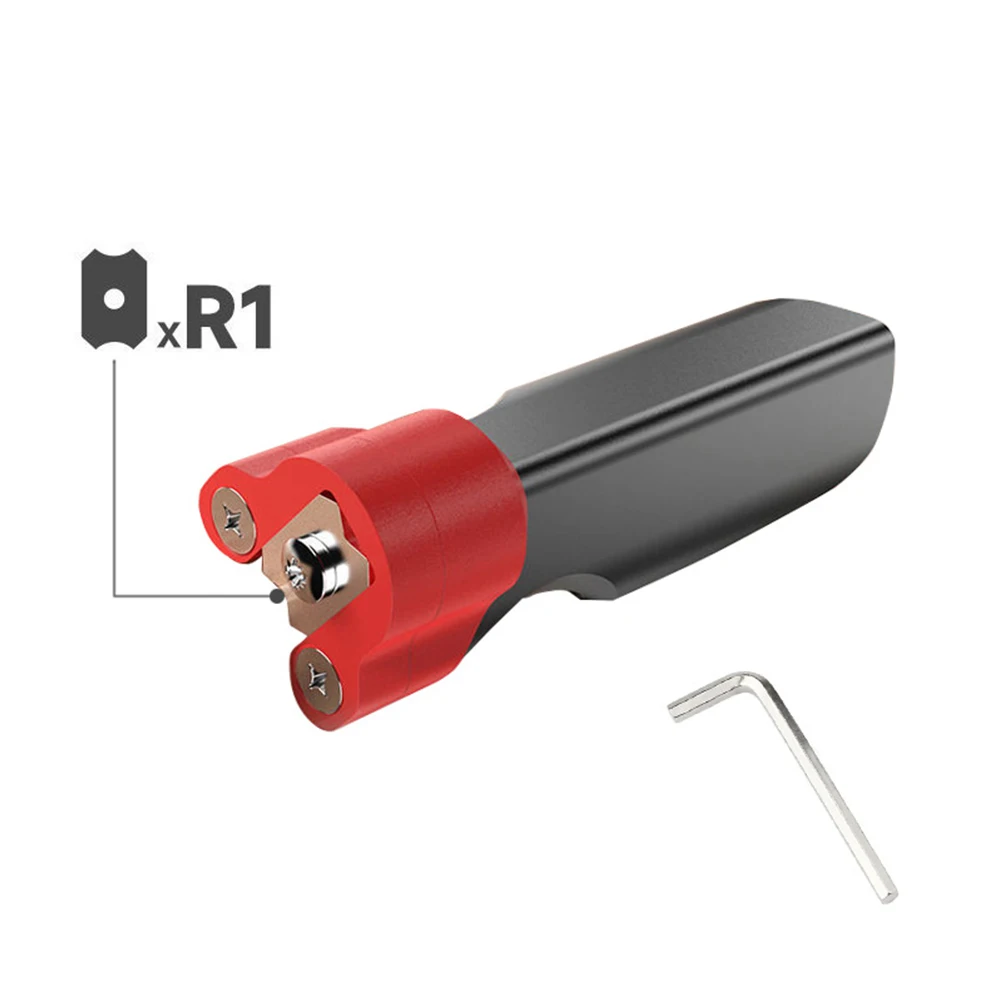 Chamfering Hand Plane Woodworking Edge Corner Trimming Chamfering Manual Joiner Carpentry Tools With R1/R1.5/R2/R3 Blades