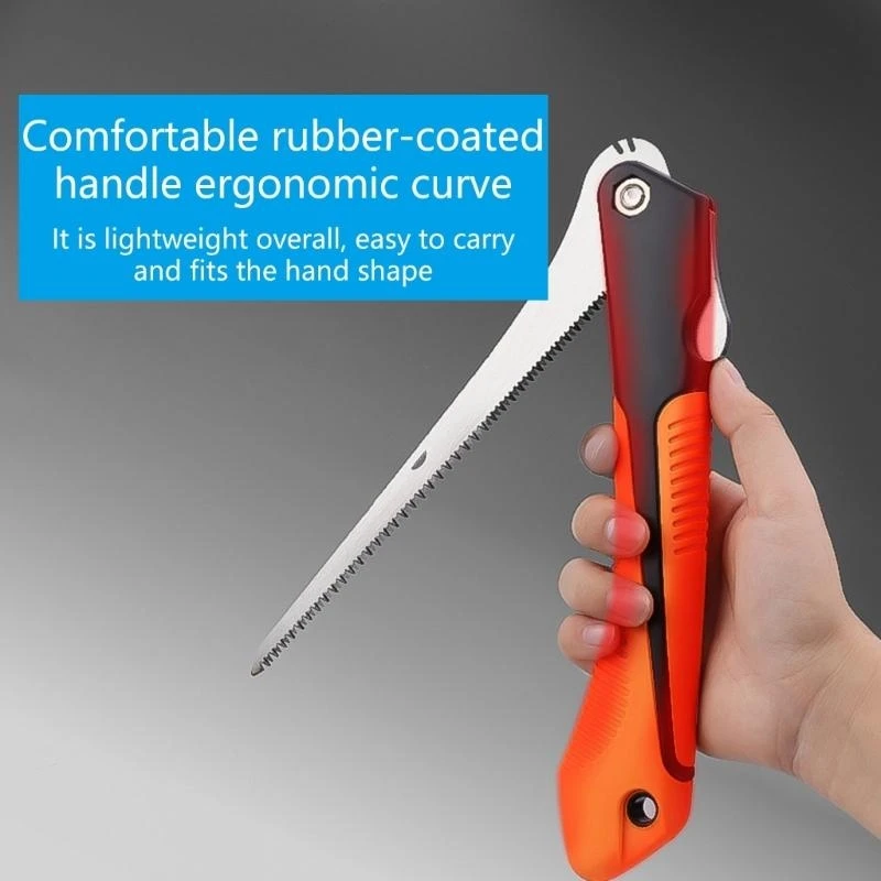 Jardín servicio pesado Plaza mano mano Secateurs Pruning Gardening Acamping Handswarz plegable Tarada