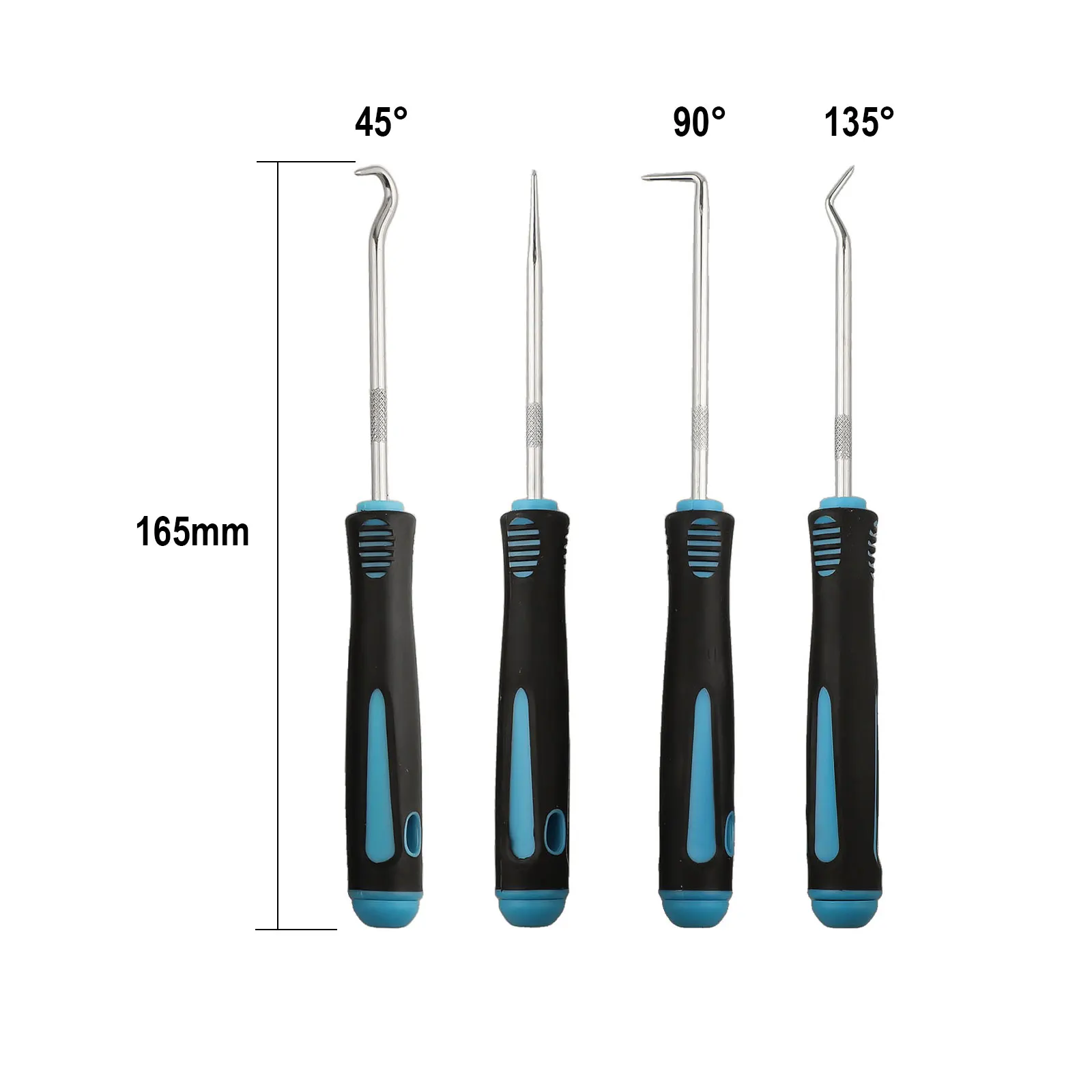 Automotive Tool Length Approx. As Picture Car Pick Tool Angled Hook Full Hook Tool Multiple Hooks For Car Maintenance