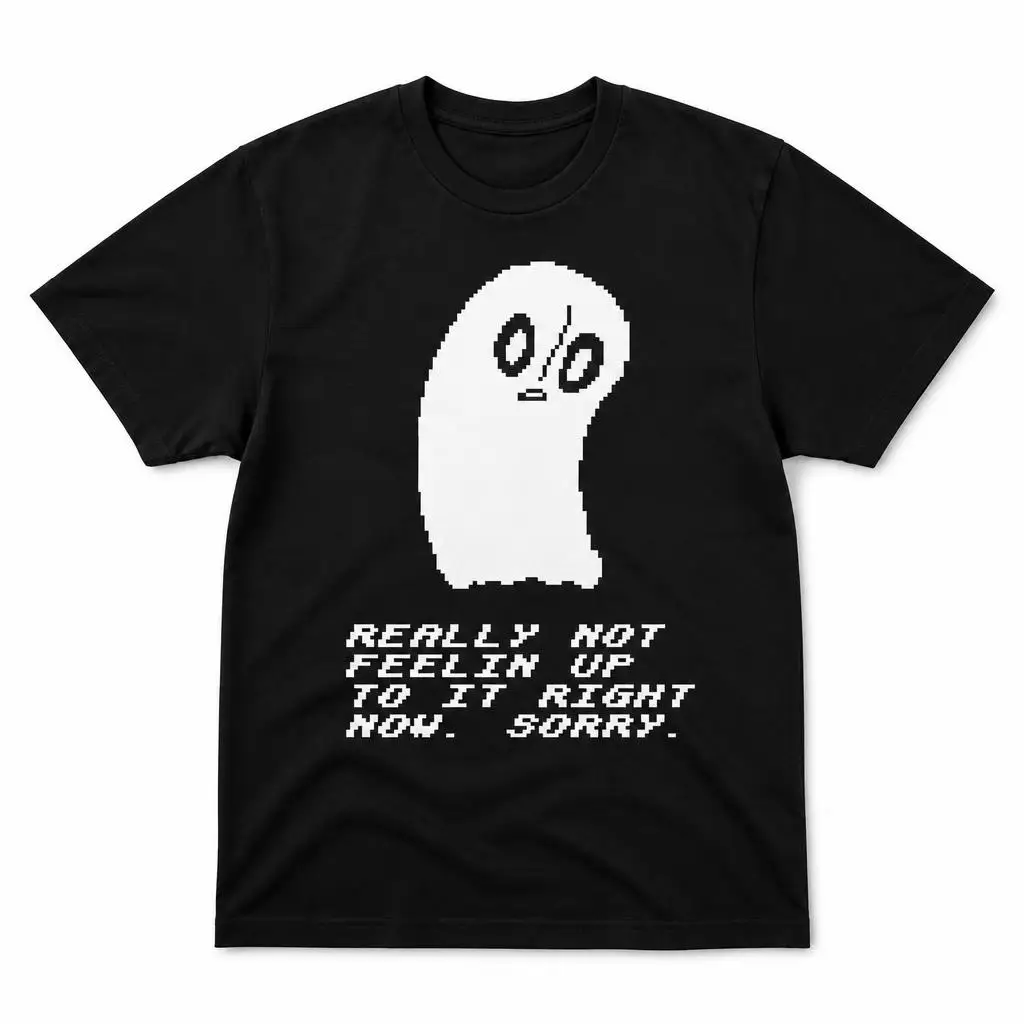 Undertale Video Game T Shirts Casual Tees Short Sleeve Round Collar T-Shirt Pure Cotton Tops