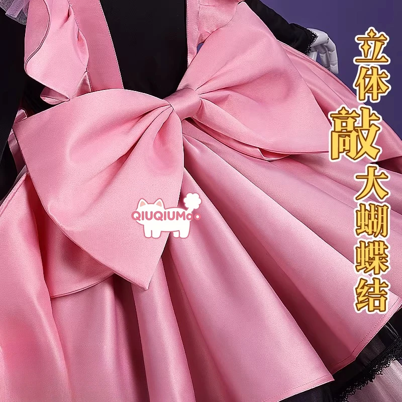 Cardcaptor Sakura Cosplay Costume Anime Sakura Kinomoto Role Playing Cute Black Cat Thunder Outfit Outfit for Women Comic Con - view 4