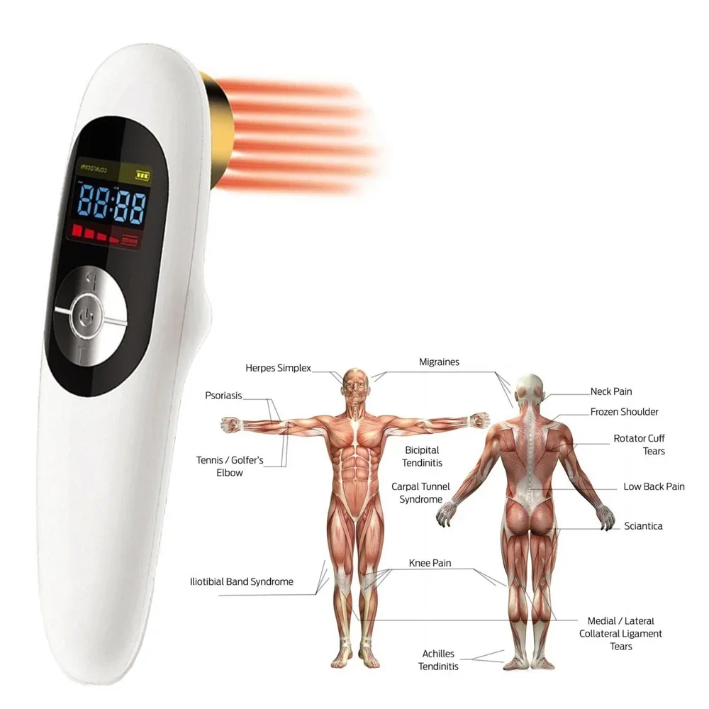 Physical therapy equipments portable b cure  red light therapy for arthritis knee pain relief, back pain relief