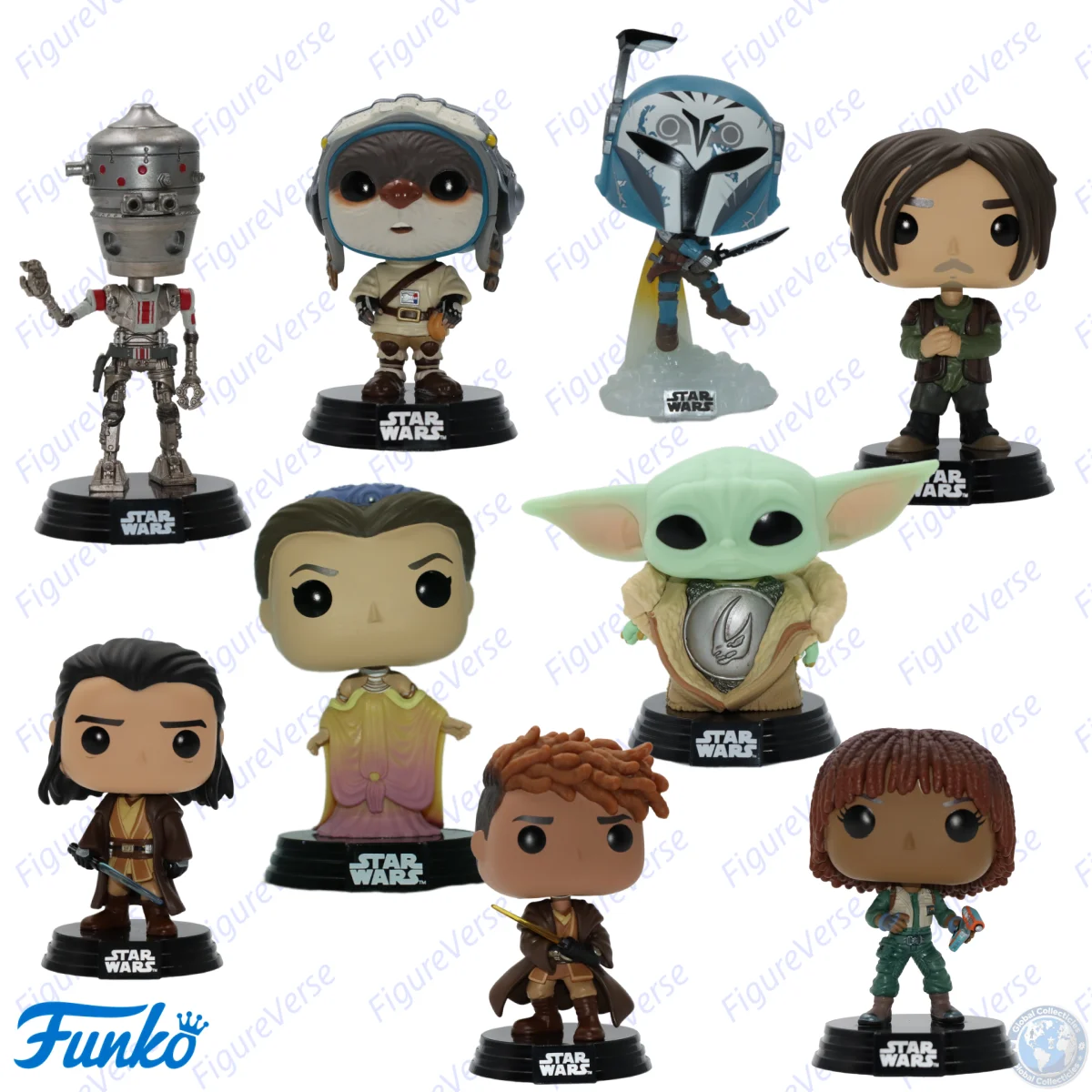 Funko Official Licensed Vinyl Figure Grogu / The Mandalorian Collectible Model Desktop Decor Ornaments Figureine Souvenir