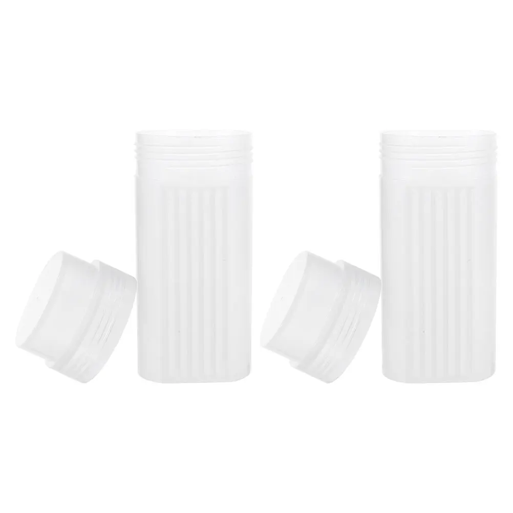 

2pcs Staining Jars Plastic Laboratory Slides Holder Transparent Microscope Use Strong Construction Versatile Application Lab