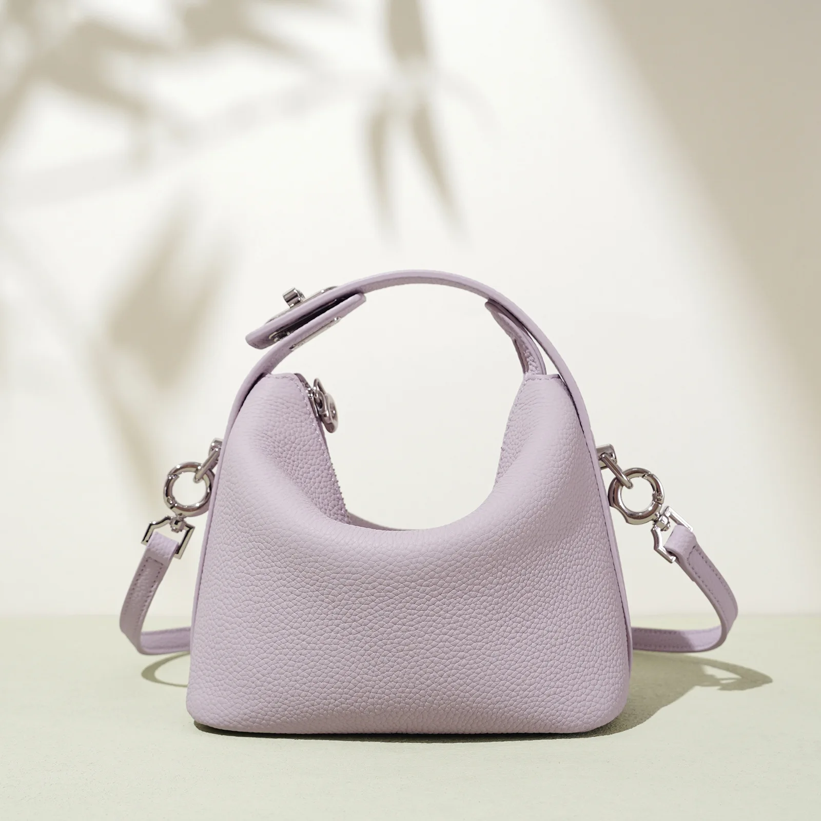 

Top layer cowhide handbag fashionable genuine leather women's bag simple one-shoulder slant straddle women's bag
