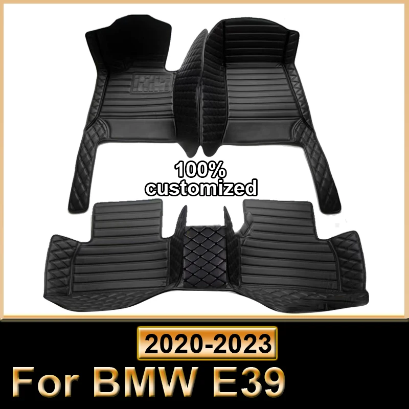 

Автомобильные коврики для BMW E39 1995-2004, Прямая поставка, аксессуары для интерьера автомобиля, 100%, кожаные коврики, коврики, подставки для ног