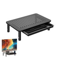 Heat Dissipation Laptop Stand Adjustable Monitor Stand Height Adjustable Laptop Stand with 30kg Load Capacity for Heat